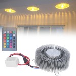 Dekorációs LED fény – hálózatra köthető hangulatvilágítás 3W RGB LED