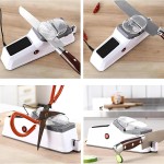 Elektromos késélező, 5 másodperces gyorsélezéssel, védőkupakkal  Electric Knife Sharpener