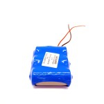 Három cellás akkumulátor napelemhez, 3x5000mAh, 3.2V, GN32650, kék