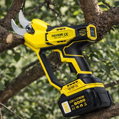 Akkumulátoros Metszőolló Készlet , 2db 128V Lítium Akkumulátorral   HAYAMI HA-1079