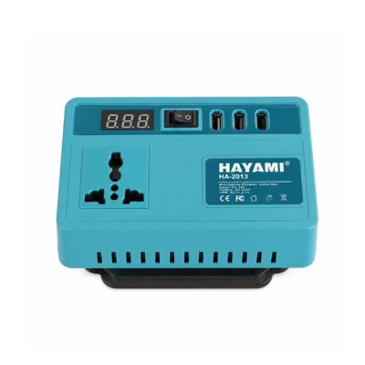 Hordozható feszültségátalakító 300 W Hayami HA-2013