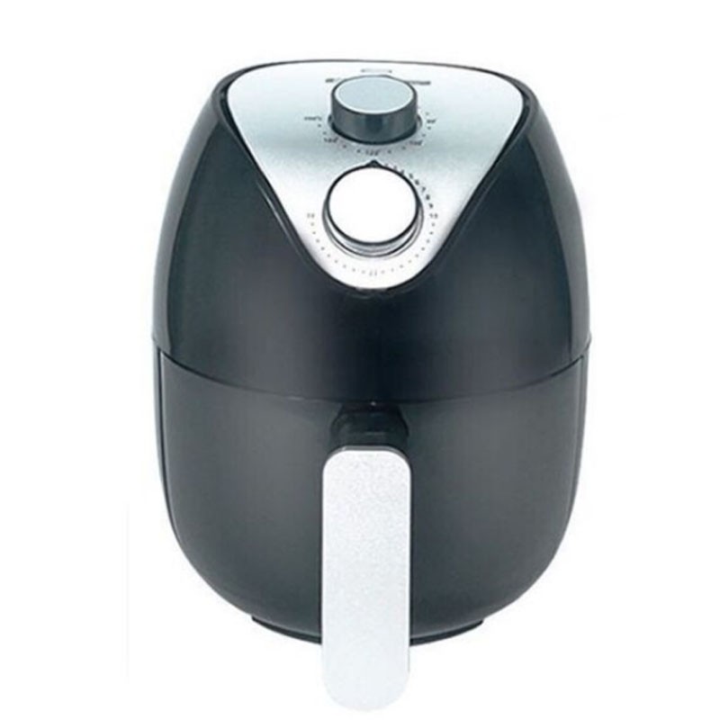 Air Fryer, olaj nélküli fritőz, meleglevegős sütő analóg vezérléssel, 2 liter