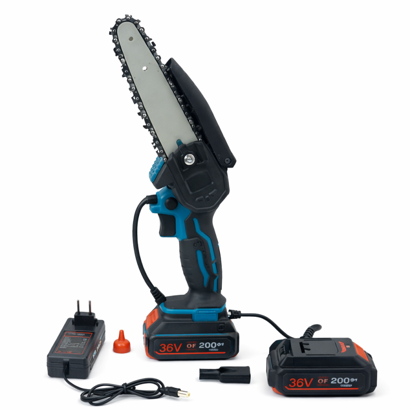 KIMIYO Akkumulátoros Mini Láncfűrész 6″ – 2×36V Akkuval (CH23-48)