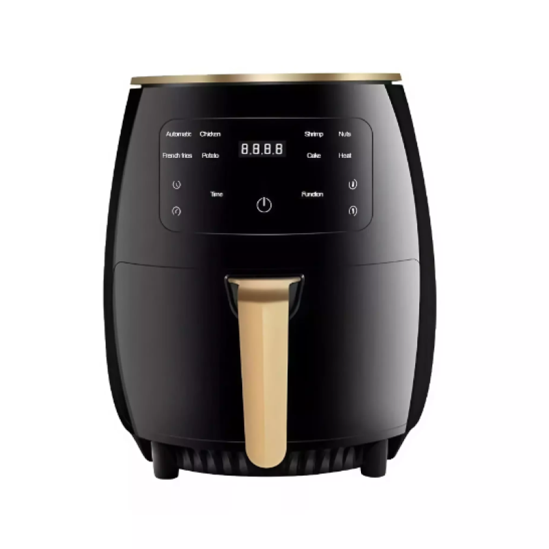 KIMIYO AIR FRYER 6L – 2400W – LCD kijelzős- Forrólevegős sütő – Többféle sütési funkció