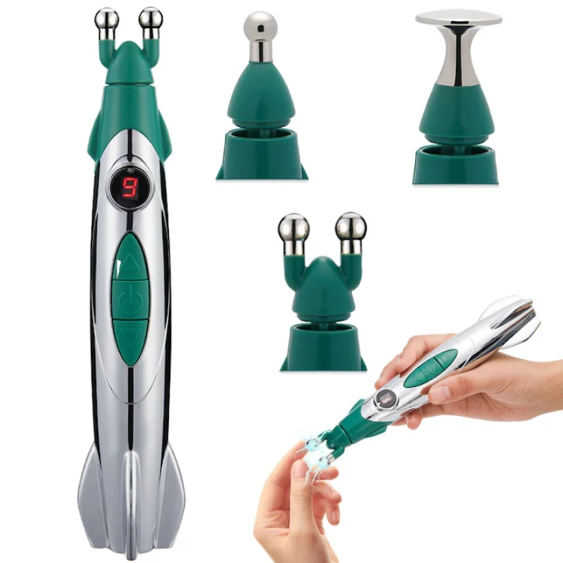Akupunktúrás toll - Tens elektrostimulációs masszírozó - Rocket Pain Relief