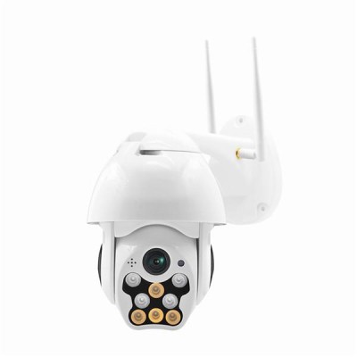 Kültéri távolról vezérelhető WiFi PTZ biztonsági kamera / HD 1080P 8LED PTZ CCTV Onvif