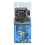 Vízálló sportkamera és fényképezőgép 1,5 colos kijelzővel
