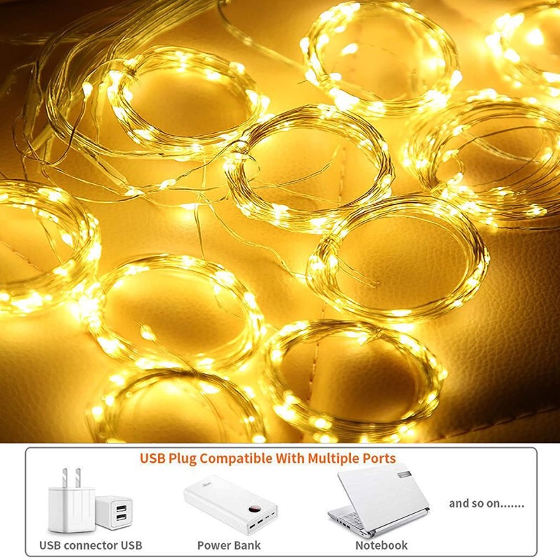 LED Fényfüggöny 8 üzemmód 3m x 2.8 m 300 LED-es meleg fehér