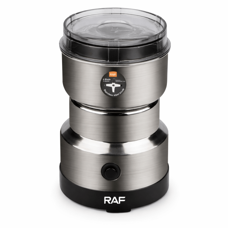 Elektromos kávédaráló – 300W, rozsdamentes acél, 14500 rpm, RAF R.7113