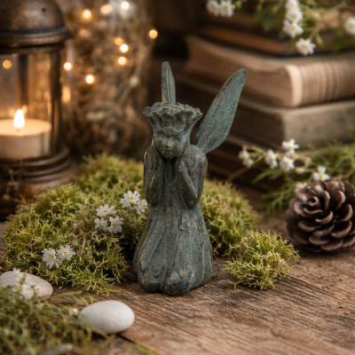 The Iron Fairies™ – Öntöttvas tündérszobor (Wildblue Holdings, 2005) -  Iron Fairy – Sophie – Cast Iron